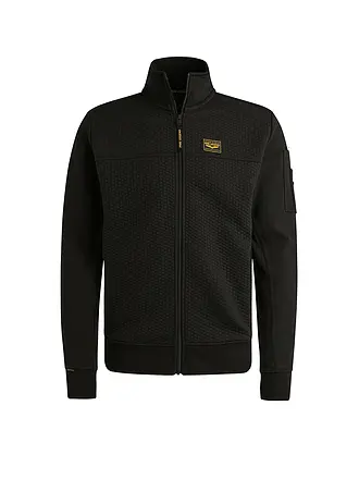PME LEGEND | Produktname: Chaqueta de chándal
Marke: PME LEGEND
Farbe: negro
Kategorien: Moda, Hombre

Ärmellänge: Manga larga
Material: Felpa, Algodón, Elástico
Kragenform: Cuello alzado
Musterung: Liso
Passform (Oberbekleidung): Regular
Details: Bolsillos later | 
